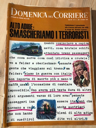 Rivista magazine domenica del - magazine,