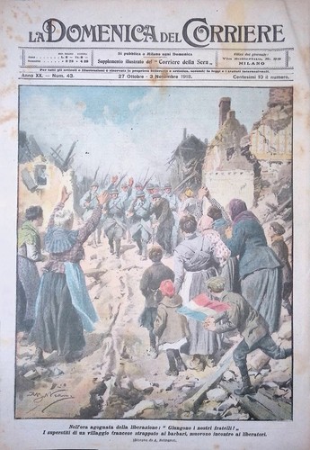Copertina domenica del - domenica,