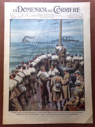 Copertina domenica corriere - domenica,